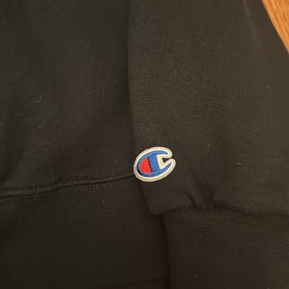 War Club, White Phosphor,  black hoodie XL WORN AND WASHED ONCE CHAMPION - Picture 3 of 4